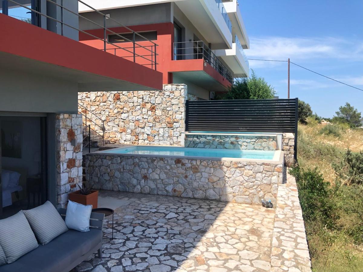 Seaview Maisonette Szhiniász Kültér fotó