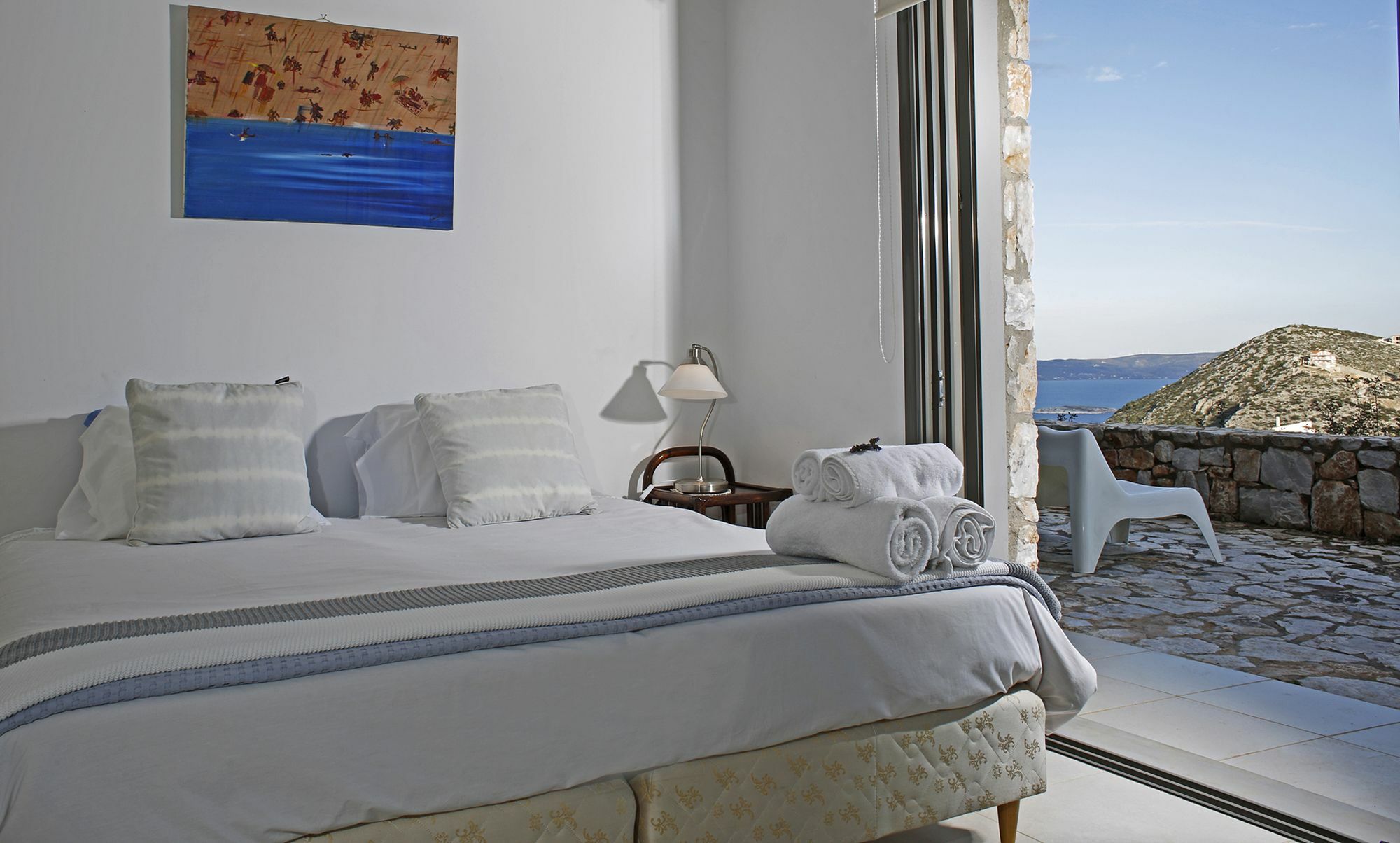 Seaview Maisonette Szhiniász Kültér fotó